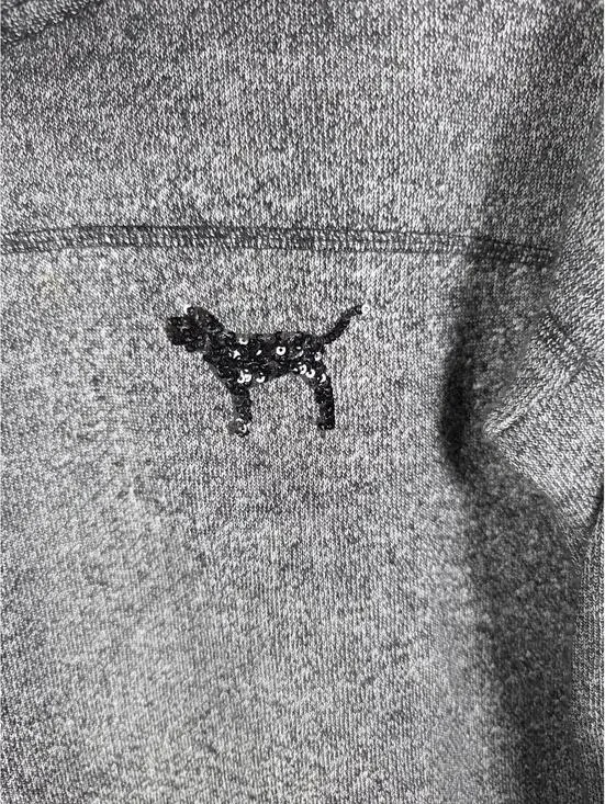 Victorias Secret Pink BLING Sequined Cowl Neck Pullover Sweater Shirt SMALL - Picture 3 of 6